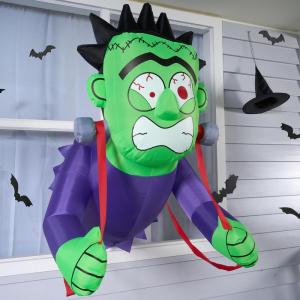 imageJoiedomi 45 FT Halloween Inflatable Outdoor Decorations Blow Up Yard Decorations Inflatable Halloween Decor Zombie Blow Up with Flashing LED for Window Decor