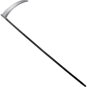 imageSpooktacular Creations Halloween Grim Reaper Scythe Accessories 52 inch Grim Reapers Weapon for Halloween Party Pretend Play Costume