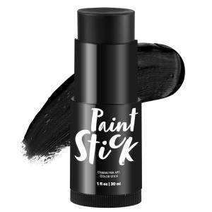 imageSpooktacular Creations Halloween Makeup Face and Body Paint Makeup Foundation Stick  Oily Waterproof Foundation Stick for Cosplay Zombie Skeleton Clown for Adult Party Dress Up 1 Oz Redblack