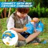 imageBug Catcher Kit for Kids  Light Up Critter Habitat Box for IndoorOutdoor Insect Collecting  Includes Bug Tong Tweezer Activity Booklet and Pipette  Gift for Boys and Girls
