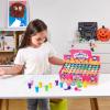 imageJOYIN 100 Pcs Assorted Stamps for Kids SelfInk Stamps 50 Different Designs Dinosaur Zoo Safari Stampers for Party Favor Carnival Prizes School Easter Egg Stuffers Halloween ChristmasFairyTale