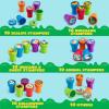imageJOYIN 100 Pcs Assorted Stamps for Kids SelfInk Stamps 50 Different Designs Dinosaur Zoo Safari Stampers for Party Favor Carnival Prizes School Easter Egg Stuffers Halloween ChristmasAssorted
