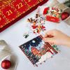 imageJOYIN 1000 PCS Christmas Advent Calendar 2025 Puzzles 24 Days Christmas Countdown Puzzles for Xmas Party Favors Supplies Classroom Prizes Boys Girls Kids Fun Gifts