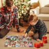 imageJOYIN 1000 PCS Christmas Advent Calendar 2025 Puzzles 24 Days Christmas Countdown Puzzles for Xmas Party Favors Supplies Classroom Prizes Boys Girls Kids Fun Gifts
