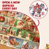 imageJOYIN 1000 PCS Christmas Advent Calendar 2025 Puzzles 24 Days Christmas Countdown Puzzles for Xmas Party Favors Supplies Classroom Prizes Boys Girls Kids Fun Gifts
