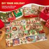 imageJOYIN 1000 PCS Christmas Advent Calendar 2025 Puzzles 24 Days Christmas Countdown Puzzles for Xmas Party Favors Supplies Classroom Prizes Boys Girls Kids Fun Gifts