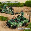 imageJOYIN 10in1 Military Helicopter Toys Set with Light Sound Trucks Boat Bike Army Men Weapons  Christmas Birthday Party Gifts for Kids