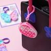 imageJOYIN 12 Packs Cards with Pop Fidget Keychain Toys Stress Anxiety Relief Fidget Toys with Cards for Kids Classroom Exchange Prizes Party Favors