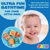 imageJOYIN 12 Pcs Bath Books Nontoxic Fabric Soft Crinkly Cloth Books Waterproof Bathtub Pool and Early Education First Toys for Infant Newborn Baby Toddlers Kids Birthday Gifts