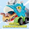 imageJOYIN 13 in 1 Dinosaur Toys for Kids 35 Dinosaur Truck with 12 Pull Back Cars Birthday Gifts Toys for 3 4 5 Year Old Boy Transport Carrier Truck for Toddlers Christmas Great Gifts for GrandkidsTriceratops Truck