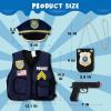 imageJOYIN 14 Pcs Police Pretend Play Toys Hat and Uniform Outfit for Halloween Dress Up Party Officer Costume Roleplaying