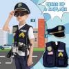 imageJOYIN 14 Pcs Police Pretend Play Toys Hat and Uniform Outfit for Halloween Dress Up Party Officer Costume Roleplaying