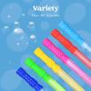imageJOYIN 146 Big Bubble Wands for Kids 1 Dozen Bubble Wand Bulk with Refill Solution for Summer Toy Party Favor Outdoors Activity Easter Basket Stuffers Birthday Gift