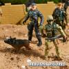 imageJOYIN 16 PCs Army Men Playset with 12 Realistic Army Ranger Men Action Figures and Weapon Gear Accessories Military Soldiers Action Figures Playset for Boys Gift