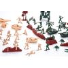 imageJOYIN 164 Piece Military Soldier Playset Army Men Play Bucket Army Action Figures Battle Group Deluxe Military Playset Aircrafts Helicopters Tanks with Bucket