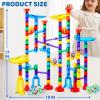 imageJOYIN 170Pcs Glowing Marble Run Construction Building Blocks Toys with 5 Glow in The Dark Glass Marbles STEM Educational Building Block Toy Gift for Christmas120 Plastic Pieces  50 Glass MarblesSuper Set