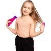 imageJOYIN 17Pcs Girls Beauty Salon Set Pretend Play Doll Hair Stylist Toy Kit with Hairdryer Mirror Curling Iron and Other Accessories for Kids Toddler Fashion Cutting Makeup Party Favor Birthday Gift