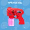 imageJOYIN 2 Kids Bubble Gun with 2 Bottles Refill Solution Bubble Machine Gun for Toddlers 13 Kids 48 Party Favors Summer Toy Outdoors Easter Birthday GiftRedblue