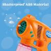 imageJOYIN 2 Kids Bubble Gun with 2 Bottles Refill Solution Bubble Machine Gun for Toddlers 13 Kids 48 Party Favors Summer Toy Outdoors Easter Birthday GiftOrangeblue