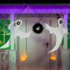 imageJOYIN 2 Pcs 53 Halloween Decoration Outdoor Halloween Tree Wrap Ghost Decoration Outdoor Smiling Hanging Ghost Design for Lawn Tree Party Supplies Haunted House Wrap DecorHappy Ghost