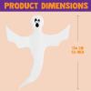 imageJOYIN 2 Pcs 53 Halloween Decoration Outdoor Halloween Tree Wrap Ghost Decoration Outdoor Smiling Hanging Ghost Design for Lawn Tree Party Supplies Haunted House Wrap DecorScary Ghost