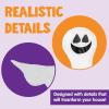 imageJOYIN 2 Pcs 53 Halloween Decoration Outdoor Halloween Tree Wrap Ghost Decoration Outdoor Smiling Hanging Ghost Design for Lawn Tree Party Supplies Haunted House Wrap DecorHappy Ghost