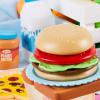 imageJOYIN 200 Pieces Kids Play Food Toy Deluxe Pretend Play Set Kids Kitchen Accessories with Realistic Colors Toddler Birthday Gift Party Toys