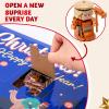 imageJOYIN 2025 Christmas Advent Calendar Building Blocks 24 Days Christmas Themed Nativity Building Blocks Xmas Party Favor Supplies for Boys Girls Kids Xmas Fun Gifts Countdown Calendar