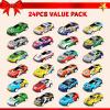 imageJOYIN 2025 Christmas Advent Calendar Pull Back Vehicles 24 Days Christmas Countdown Toy Cars for Boys Girls Kids 8 Years Old Christmas Party Favors Supplies Fun Gifts