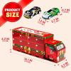 imageJOYIN 2025 Christmas Advent Calendar Pull Back Vehicles 24 Days Christmas Countdown Toy Cars for Boys Girls Kids 8 Years Old Christmas Party Favors Supplies Fun Gifts