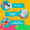 imageJOYIN 24 Magnetic Mini Tiles Art Kit Creativity DIY Paint Arts and Crafts for Kids DIY Supplies for Party Favors Family Activity Birthday Present Toys Gifts for Boys and Girls