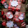 imageJOYIN 24 PCS Christmas Note Pads Bulk Cute Sticky Notes School Stationery Office Desk Supplies Snowflakes Snowman Small Notepads Notes Classroom Prizes Stocking Stuffers Kids Gifts