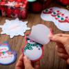 imageJOYIN 24 PCS Christmas Note Pads Bulk Cute Sticky Notes School Stationery Office Desk Supplies Snowflakes Snowman Small Notepads Notes Classroom Prizes Stocking Stuffers Kids Gifts