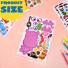 imageJOYIN 24 Sheets 9quotx6quot Make a face Stickers for Kids Make Your Own Stickers with Unicorn Dinosaur Sea and Safari Animals Party Favors Kids Crafts Goodie Bags Stuffers Classroom ActivitiesSafari