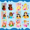 imageJOYIN 24 Sheets 9quotx6quot Make a face Stickers for Kids Make Your Own Stickers with Unicorn Dinosaur Sea and Safari Animals Party Favors Kids Crafts Goodie Bags Stuffers Classroom ActivitiesPrincess