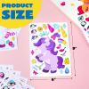 imageJOYIN 24 Sheets 9quotx6quot Make a face Stickers for Kids Make Your Own Stickers with Unicorn Dinosaur Sea and Safari Animals Party Favors Kids Crafts Goodie Bags Stuffers Classroom ActivitiesUnicorn