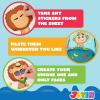 imageJOYIN 24 Sheets 9quotx6quot Make a face Stickers for Kids Make Your Own Stickers with Unicorn Dinosaur Sea and Safari Animals Party Favors Kids Crafts Goodie Bags Stuffers Classroom ActivitiesSafari