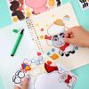 imageJOYIN 24 Sheets 9quotx6quot Make a face Stickers for Kids Make Your Own Stickers with Unicorn Dinosaur Sea and Safari Animals Party Favors Kids Crafts Goodie Bags Stuffers Classroom ActivitiesFarm
