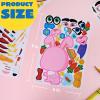 imageJOYIN 24 Sheets 9quotx6quot Make a face Stickers for Kids Make Your Own Stickers with Unicorn Dinosaur Sea and Safari Animals Party Favors Kids Crafts Goodie Bags Stuffers Classroom ActivitiesFarm