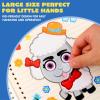 imageJOYIN 24 Sheets 9quotx6quot Make a face Stickers for Kids Make Your Own Stickers with Unicorn Dinosaur Sea and Safari Animals Party Favors Kids Crafts Goodie Bags Stuffers Classroom ActivitiesFarm