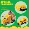 imageJOYIN 25 in 1 Green Military Big Truck Toys Army Men Tanks Set with Soldier Men Mini Battle Car Toy in Carrier Truck with Lights and Sounds Gifts for Toddler Kids Boys Ages 3Construction Truck