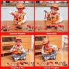 imageJOYIN 26Pcs Kid Tool Set Pretend Play Toddler Tool Toy with Construction Worker Costume ampamp Electronic Toy Drill in Storage Box for Boy Girl Halloween Present Birthday Dress Up Party
