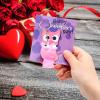 imageJOYIN 28 Packs Valentines Day Gift Cards with Popping Eyes Animal Keychains for Kids Party Favor Classroom Exchange Prizes Valentines Greeting CardsDinosaur
