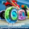 imageJOYIN 3 Pack Monster Truck Toy  Motion Activated LightUp Cars for Toddlers  Monster Treads Lightning Wheels  Baby Toy Trucks  Press ampamp Go Cars for Kids Boys Birthday Gifts for Christmas