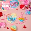 imageJOYIN 30 Packs 6 Design Gift Cards with Heart Pop Bubble Keychain Mini Pop Squeeze Toys Stress Relief Fidget Toys for Kids Party Favors and School Classroom Prize