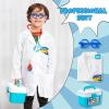 imageJOYIN 31Pcs Doctor Kit for KidsPretend Play Toys Educational Dentist Medical Kit with Electronic StethoscopeDoctor Role Play CostumeDurable Medical Dr Kit Toys for Boys Girls Gifts Ages 3