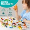 imageJOYIN 69 Pcs Small Animal Figures Mini Jungle Toy Set with Sensory Bin Realistic Wild Forest Playset Zoo Ocean Farm Animals Figurines Dinosaur Party Favors Gifts for Boys and Girls Kids 35