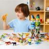 imageJOYIN 69 Pcs Small Animal Figures Mini Jungle Toy Set with Sensory Bin Realistic Wild Forest Playset Zoo Ocean Farm Animals Figurines Dinosaur Party Favors Gifts for Boys and Girls Kids 35