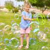 imageJOYIN Big Bubble Wands Set Bulk for Kids Summer Outdoor Toy Game Activity Party Favors 18 Pcs Giant Bubble Maker with Tray 12quot Large 6 Pcs Solution Suitable for All Age PeopleLuxury