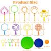 imageJOYIN Big Bubble Wands Set Bulk for Kids Summer Outdoor Toy Game Activity Party Favors 18 Pcs Giant Bubble Maker with Tray 12quot Large 6 Pcs Solution Suitable for All Age PeopleLuxury